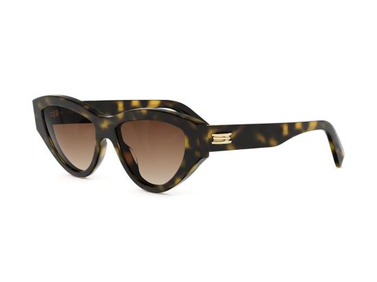 26SS 불가리 선글라스 Bv40088i 골드 디테일 캣아이 호피무늬 - BVLGARI