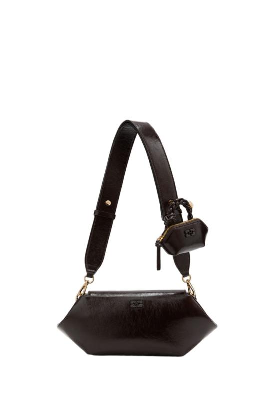 26FW 가니 숄더백 C1040071ZWX Black