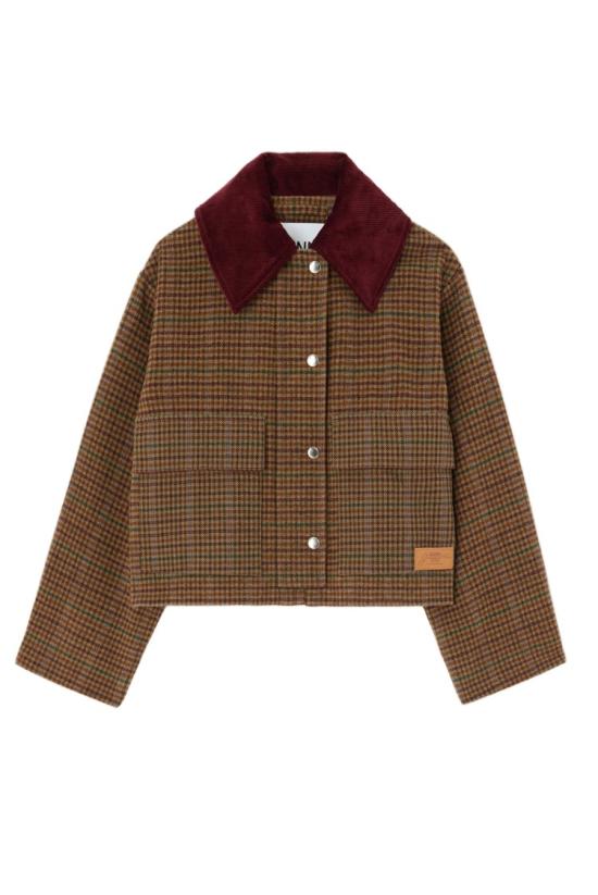 26FW 가니 자켓 A1130027999 Brown