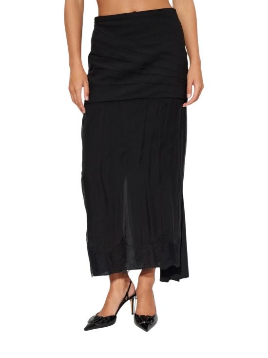 26FW 발렌티노 가라바니 스커트 9B0RAFL51MH Black - VALENTINO GARAVANI
