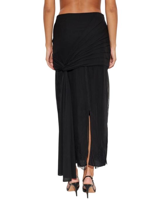 26FW 발렌티노 가라바니 스커트 9B0RAFL51MH Black - VALENTINO GARAVANI