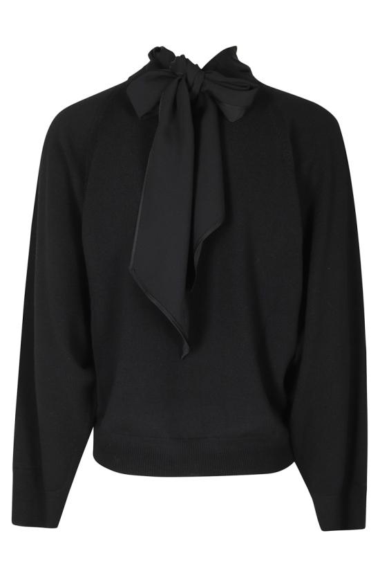 26FW 세미쿠튀르 니트웨어 S6WA40 099 Black - SEMI-COUTURE
