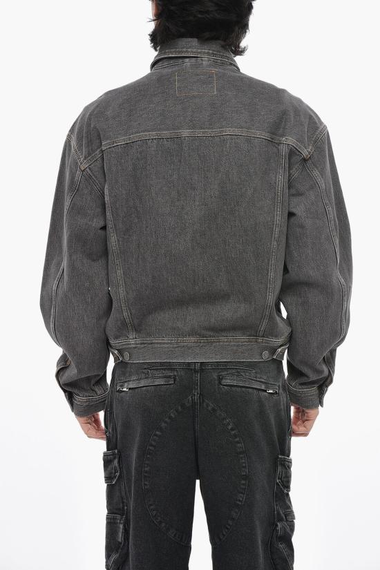  디젤 데님 자켓 A03884 09B84 02 Gray - DIESEL