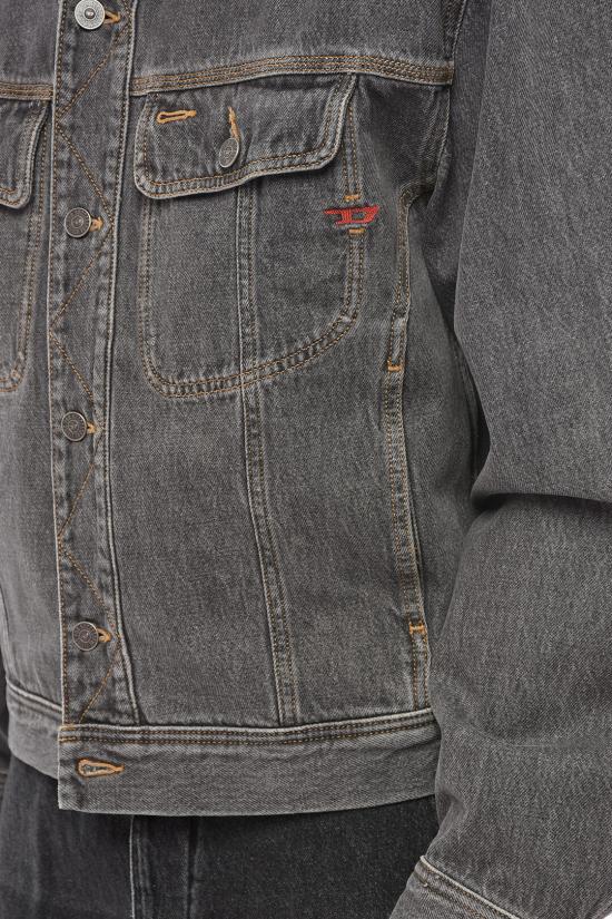  디젤 데님 자켓 A03884 09B84 02 Gray - DIESEL