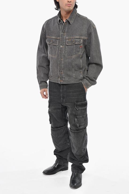  디젤 데님 자켓 A03884 09B84 02 Gray - DIESEL