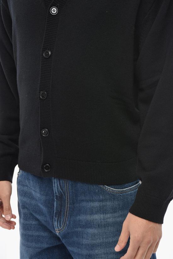  겐조 가디건 FD65CA416M3BB99J Black - KENZO