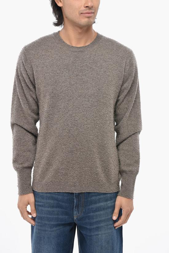 마르지엘라 포 스티치 크루넥 스웨터 S67HL0010M13031805M Brown