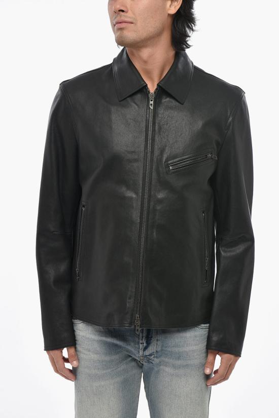 디젤 가죽 자켓 A15484 0IGAM 9XXXY Black