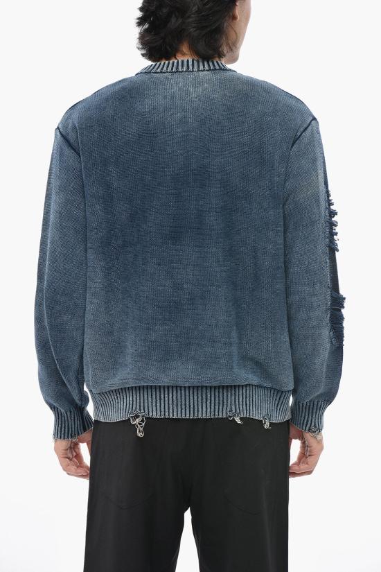  디젤 스웨터 A15478 0AJCZ 8AT Blue - DIESEL