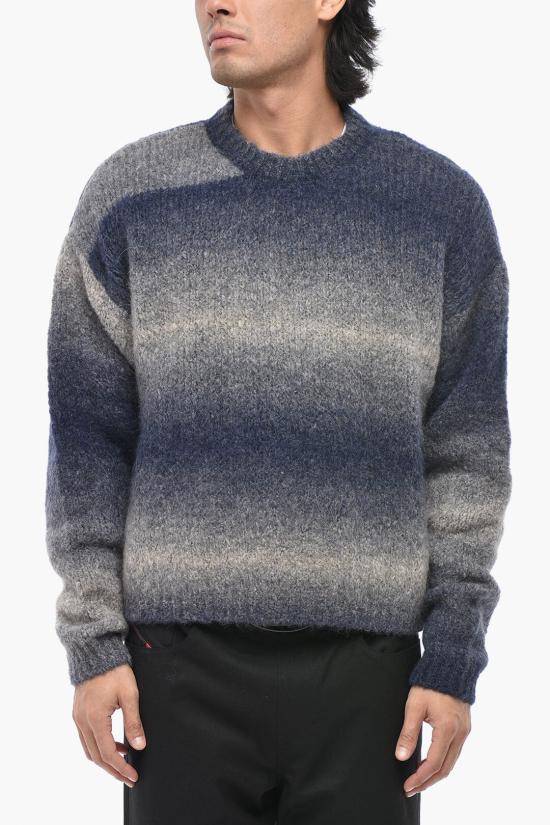  디젤 스웨터 A14914 0WFBT 8MS Blu Grigio
