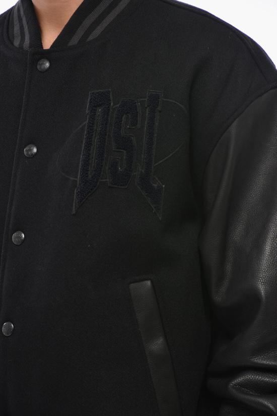  디젤 가죽 자켓 A14414 0LHAL 9XXA Black - DIESEL