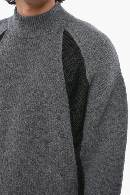  디젤 스웨터 A19668 0JLCD 9AW Gray - DIESEL