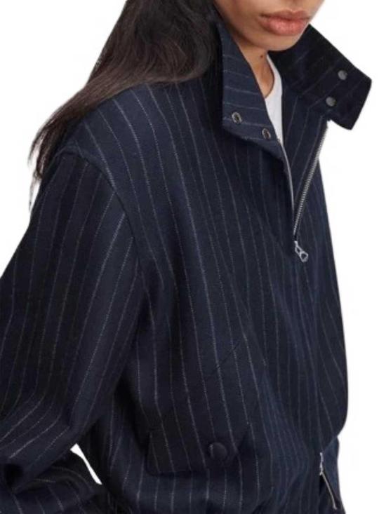 26FW 랙앤본 봄버 자켓 RAX226F0MTANVYMT BLUE - RAG & BONE