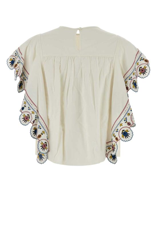 26FW 이자벨마랑에뚜왈 블라우스 HT0930FAD3J06E 23EC White - ISABEL MARANT ETOILE