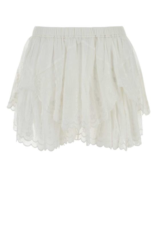 26FW 이자벨마랑에뚜왈 숏팬츠 SH0329FAD3J10E 20WH White