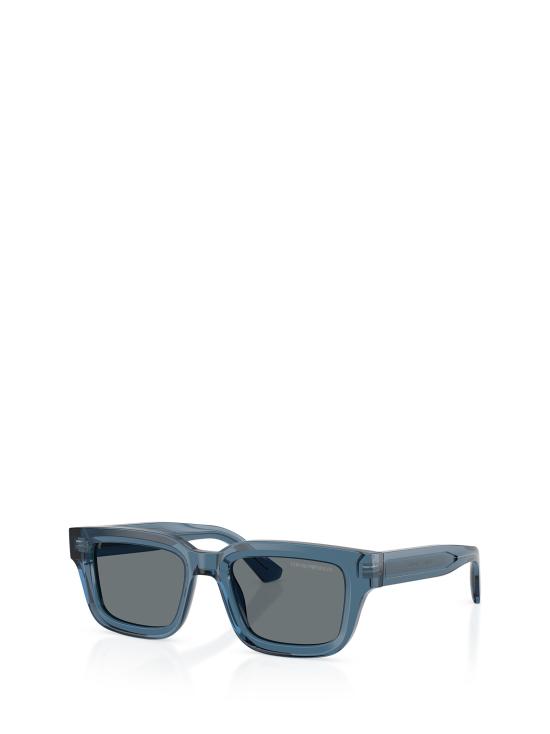 25FW 엠포리오 아르마니 선글라스 EA4270 636280 SHINY TRANSPARENT BLUE - EMPORIO ARMANI