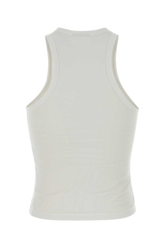 26FW 발렌시아가 민소매 티셔츠 A009E6TUVB2 9000 White - BALENCIAGA