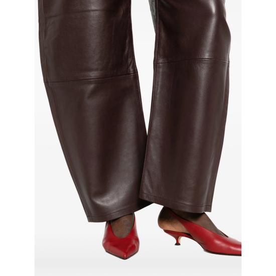 26FW 로이스 가죽 팬츠 3578 8086 DALI BROWN - LOIS