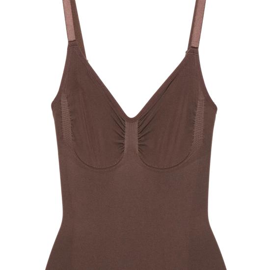 27SS Skims 바디수트 티셔츠 BD BRF 3370 COA BROWN - SKIMS