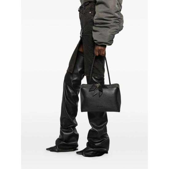 26FW 디 아티코 숄더백 ATTWAH00068 LBT117AA 100 BLACK - THE ATTICO