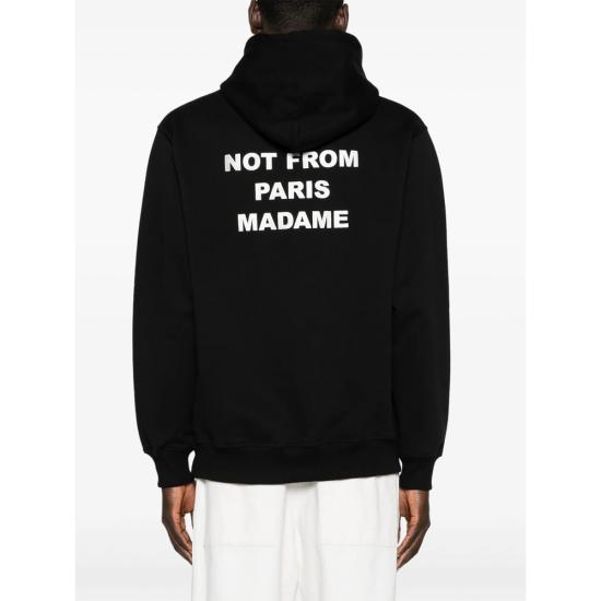 26FW 드롤드무슈 니트웨어 PERM HO162 CO127 BLACK - DROLE DE MONSIEUR
