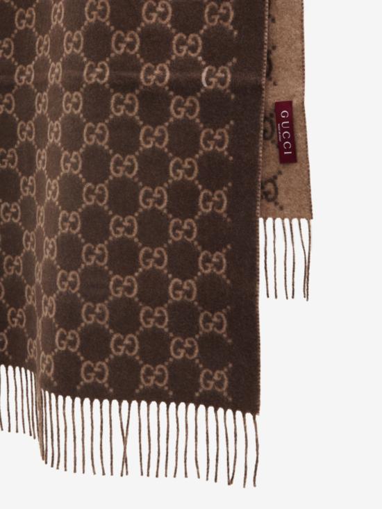 26FW 구찌 GG 캐시미어 스카프 812317 4GABX2579 BEIGE - GUCCI