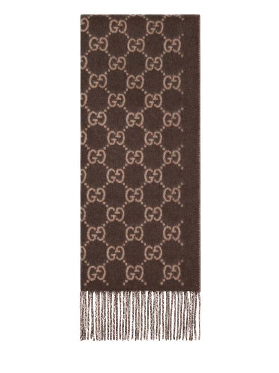 26FW 구찌 GG 캐시미어 스카프 812317 4GABX2579 BEIGE