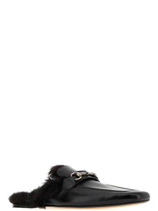 26FW 구찌 카사노바 홀스빗 가죽 슬리퍼 카사노바 홀스빗 가죽 슬리퍼 A005GQ AAG9B1000 - GUCCI