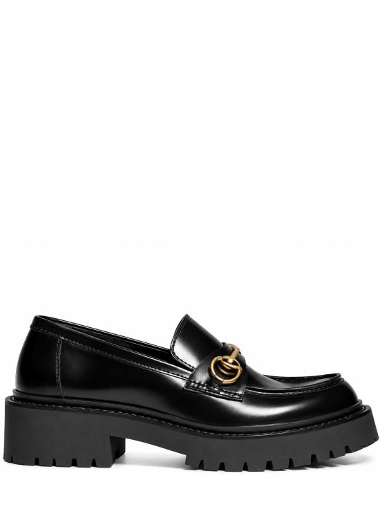 26FW 구찌 홀스빗 러그 솔 로퍼 A0067V AAGKV1000 BLACK