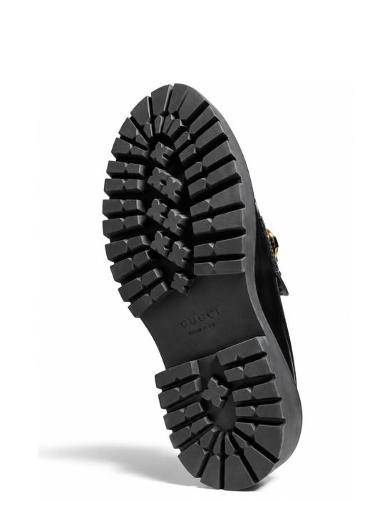 26FW 구찌 홀스빗 러그 솔 로퍼 A0067V AAGKV1000 BLACK - GUCCI