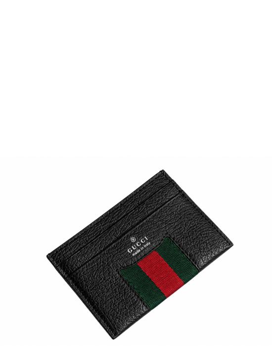 26FW 구찌 웹 트레이드마크 카드케이스 웹 트레이드마크 카드케이스 A0076X AAHAL1053 - GUCCI