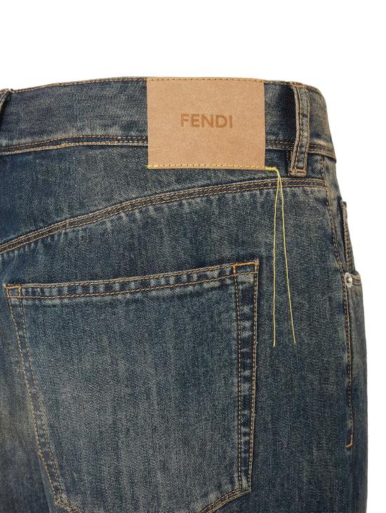 26FW 펜디 데님 팬츠 FLP377 B1PDF19S8 BLUE - FENDI