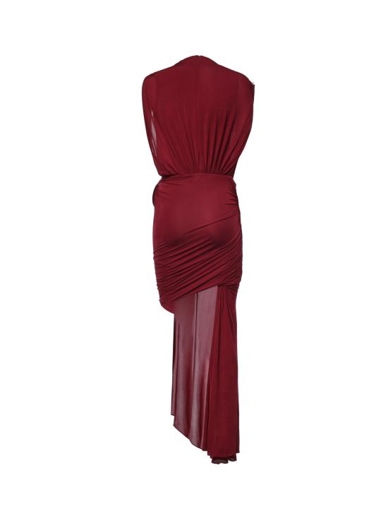 26FW 크리스토퍼에스버 숏 원피스 26033813 WINE - CHRISTOPHER ESBER