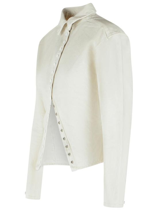 26FW 디젤 셔츠 A26112 007GG100 White - DIESEL