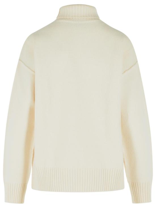 26FW 아미 ADC 터틀넥 스웨터 UKS839 018154 Ivory - AMI