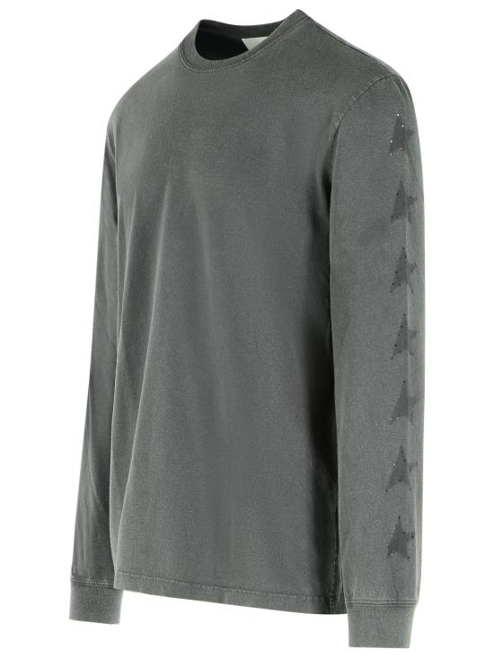 26FW 골든구스 긴팔 티셔츠 GMP01419 P00262660318 Grey - GOLDEN GOOSE