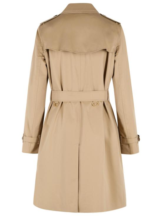 26FW 버버리 미드 렝스 켄싱턴 헤리티지 트렌치 코트 8117243A1366 Beige - BURBERRY