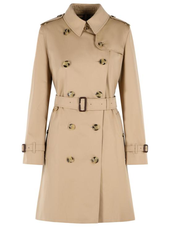 26FW 버버리 미드 렝스 켄싱턴 헤리티지 트렌치 코트 8117243A1366 Beige