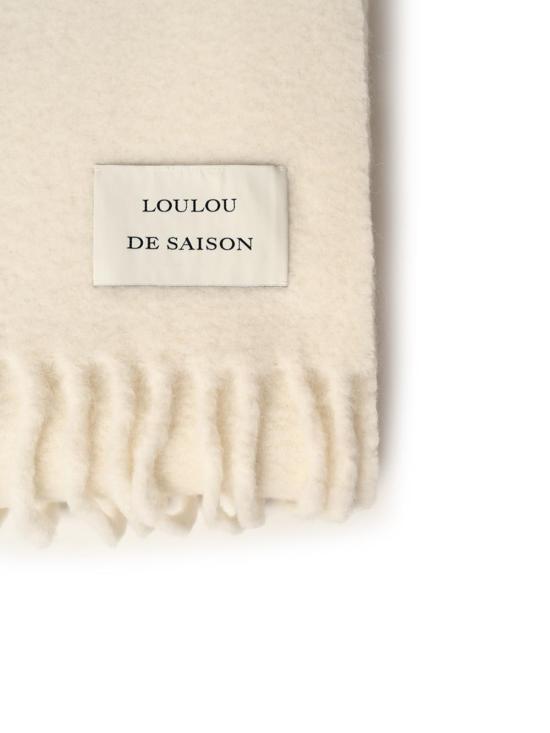 26FW 루루 드 세종 머플러/스카프 SANTO LDSIVORY - LOULOU DE SAISON