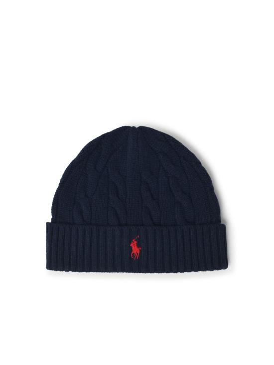 26FW 폴로 랄프로렌 비니 710B23668007 Blue