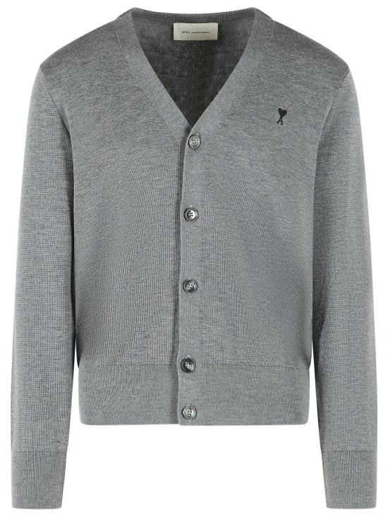 26FW 아미 ADC 울 V넥 가디건 HKC361 001A336 Grey