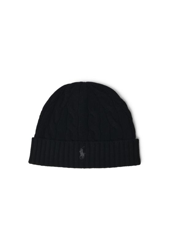 26FW 폴로 랄프로렌 비니 710B23668001 Black
