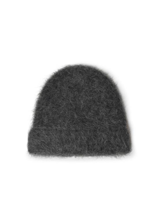 26FW 세퍼 퍼지 비니 FW23FUZZYBEANIECHARCOAL ALPACA Grey