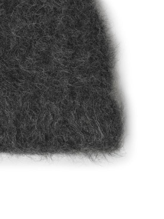 26FW 세퍼 퍼지 비니 FW23FUZZYBEANIECHARCOAL ALPACA Grey - SEFR