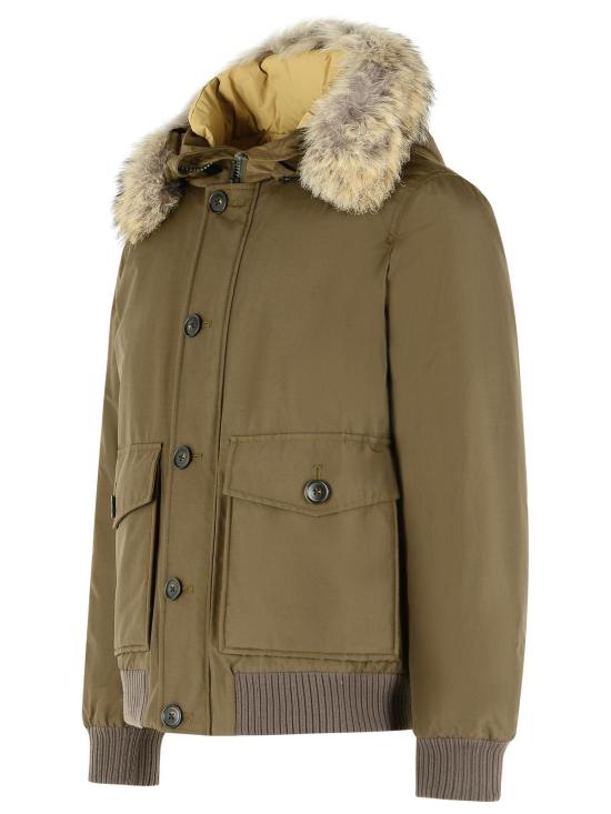 26FW 울리치 존 리치 앤 브로스 숏패딩 CFWOOU2238MRUT0001DAG Green - WOOLRICH JOHN RICH BROS