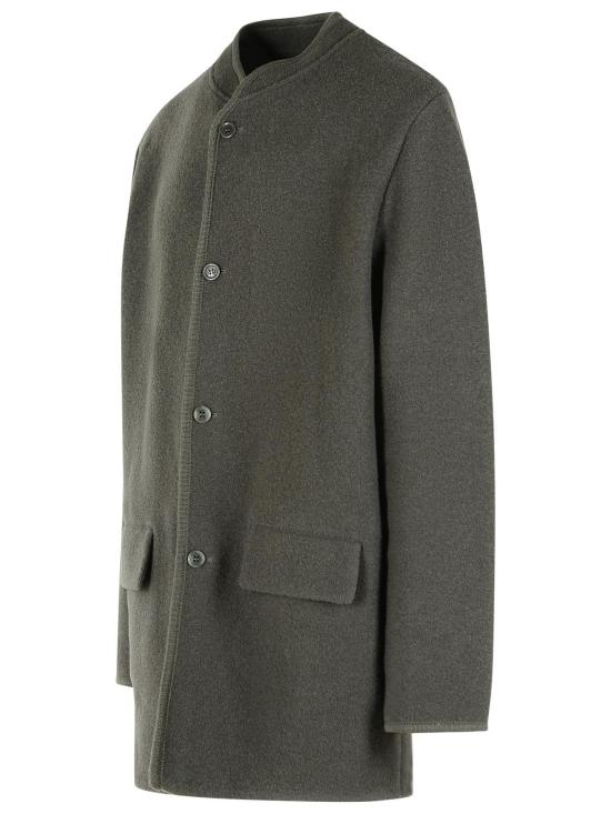 26FW 리에르 코트 CTS7 X03ZINC FELTED Grey - RIER