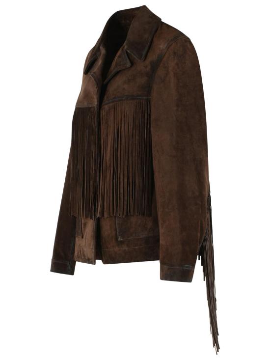 26FW 골든구스 무스탕 GWP02368 P00273755259 Brown - GOLDEN GOOSE