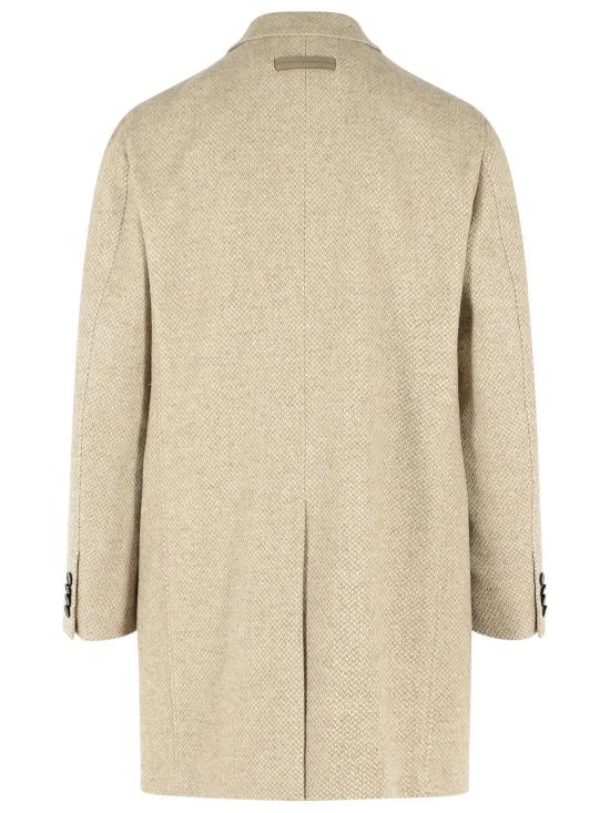 26FW 에르메네질도제냐 코트 497008A4 4DG4G0212 Beige - ERMENEGILDO ZEGNA
