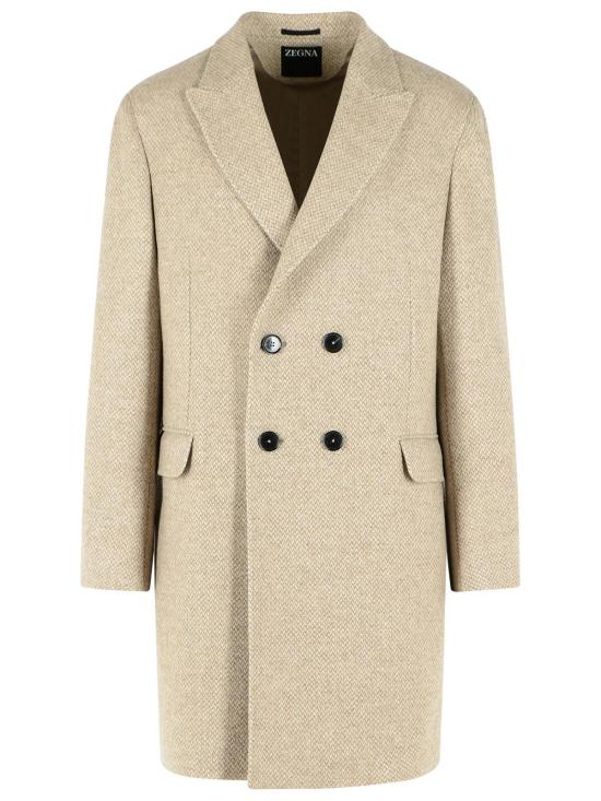 26FW 에르메네질도제냐 코트 497008A4 4DG4G0212 Beige