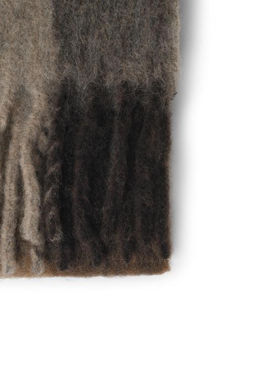 26FW 아크네 스튜디오 모헤어 체크 머플러 CA0084DTJ Brown - ACNE STUDIOS